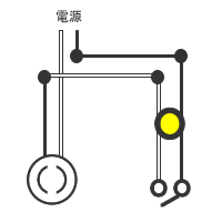 パイロットランプ　異時点灯