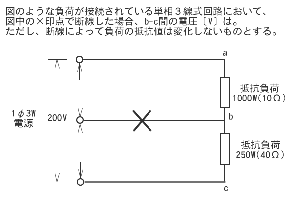 断線回路計算