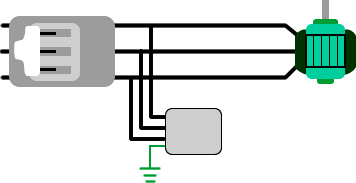 誘導電動機とコンデンサ